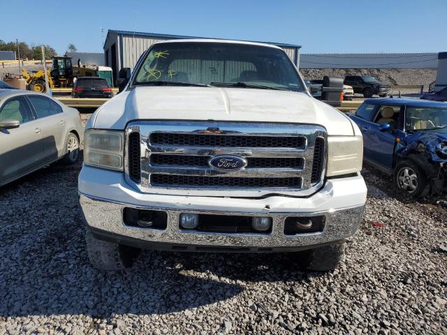 1FTSW21P25EB60096 - 2005 FORD F250 SUPER DUTY WHITE photo 5