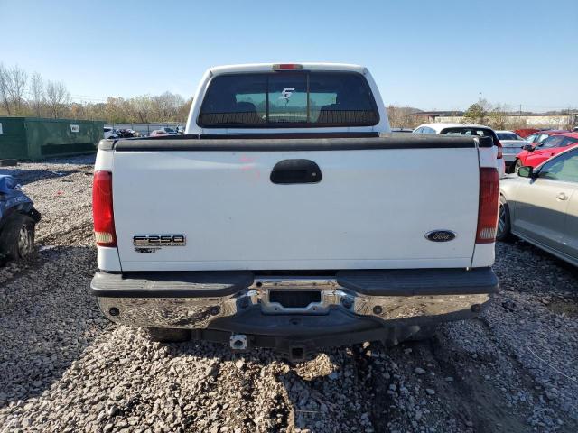 1FTSW21P25EB60096 - 2005 FORD F250 SUPER DUTY WHITE photo 6