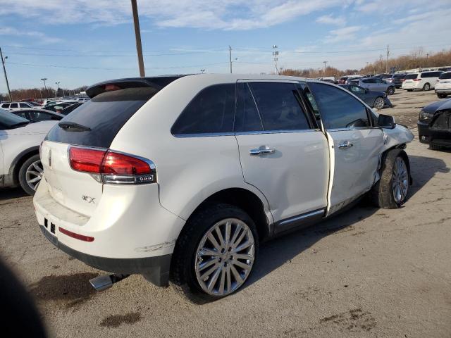 2LMDJ6JK2DBL23035 - 2013 LINCOLN MKX WHITE photo 3