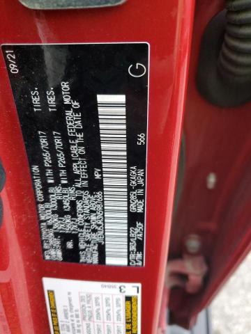 JTENU5JR3N5987686 - 2022 TOYOTA 4RUNNER SR5/SR5 PREMIUM 红色 照片 13