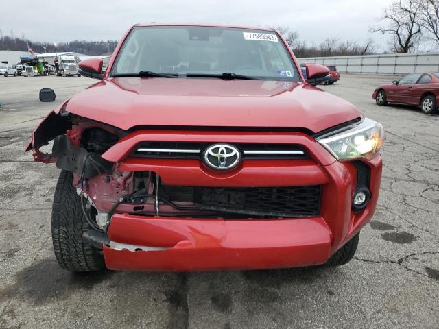 JTENU5JR3N5987686 - 2022 TOYOTA 4RUNNER SR5/SR5 PREMIUM 红色 照片 5