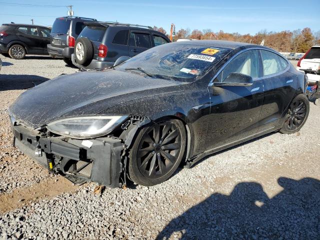 5YJSA1E2XHF191655 - 2017 TESLA MODEL S BLACK photo 1