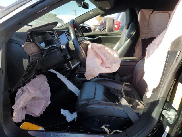 5YJSA1E2XHF191655 - 2017 TESLA MODEL S BLACK photo 7