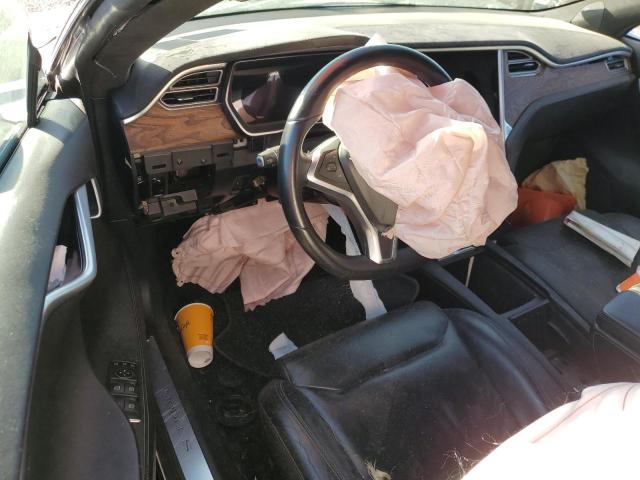 5YJSA1E2XHF191655 - 2017 TESLA MODEL S BLACK photo 8