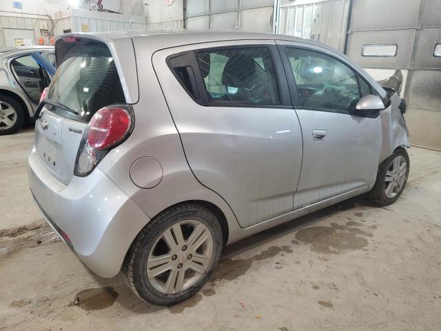 KL8CD6S97EC556790 - 2014 CHEVROLET SPARK 1LT SILVER photo 3