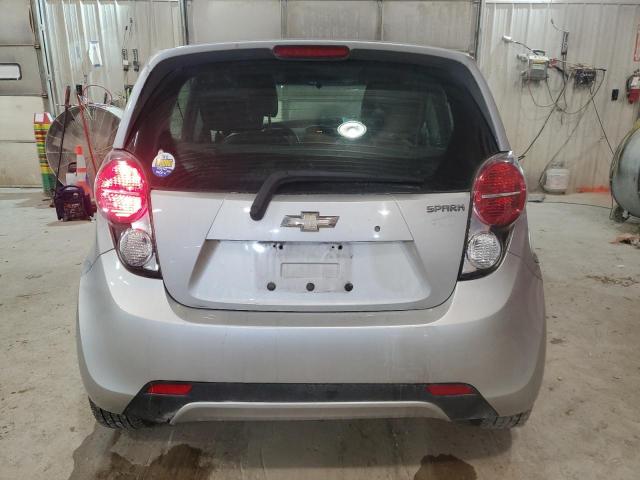 KL8CD6S97EC556790 - 2014 CHEVROLET SPARK 1LT SILVER photo 6