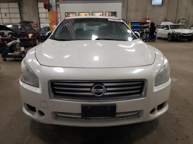 1N4AA5AP8EC438089 - 2014 NISSAN MAXIMA S WHITE photo 5