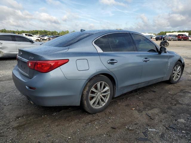 JN1BV7ARXEM690620 - 2014 INFINITI Q50 BASE GRAY photo 3