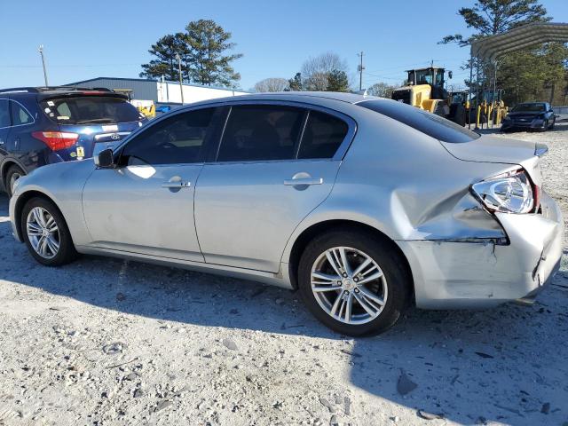 JN1CV6AR6DM770235 - 2013 INFINITI G37 SILVER photo 2