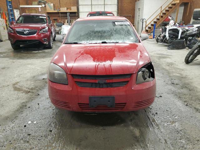 1G1AS58H497146971 - 2009 CHEVROLET COBALT LS RED photo 5