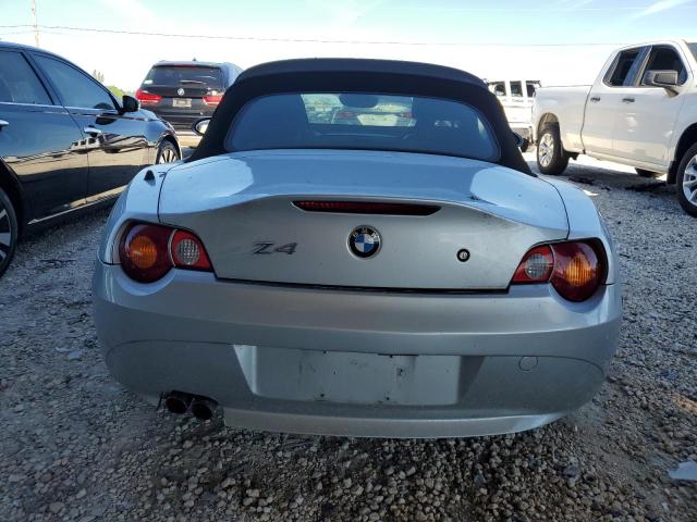 4USBT53554LU06455 - 2004 BMW Z4 3.0 SILVER photo 6