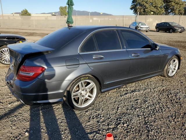 WDDGF4HB4EA918609 - 2014 MERCEDES-BENZ C250 250 GRAY photo 3