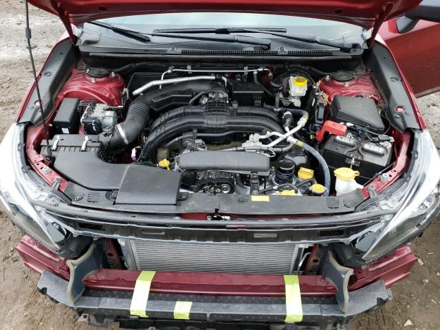 4S3GTAB61N3728168 - 2022 SUBARU IMPREZA MAROON photo 12