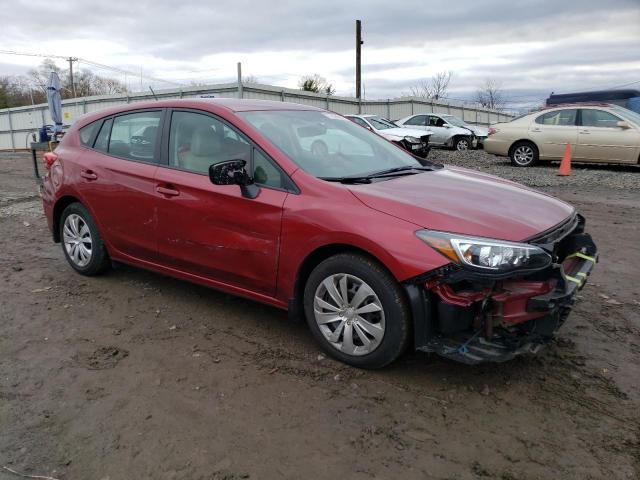 4S3GTAB61N3728168 - 2022 SUBARU IMPREZA MAROON photo 4