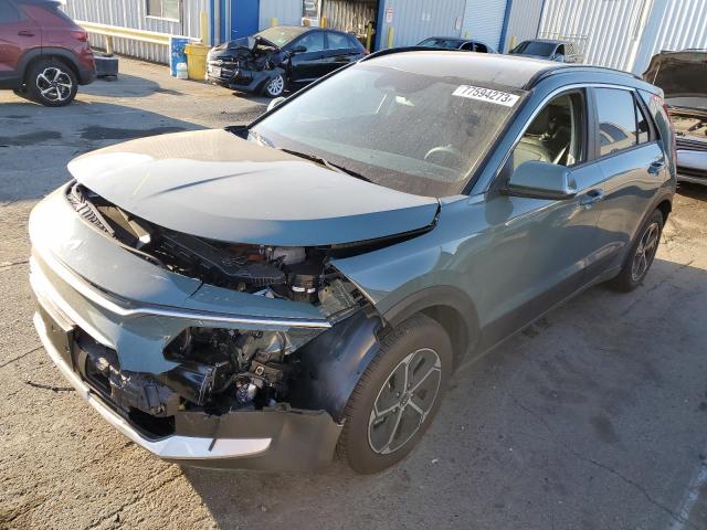 KNDCR3LE2R5120684 - 2024 KIA NIRO EX GREEN photo 1