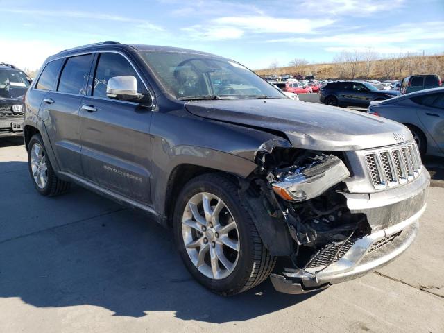 1C4RJFJTXEC439292 - 2014 JEEP GRAND CHER SUMMIT ნაცრისფერი ფოტო 4