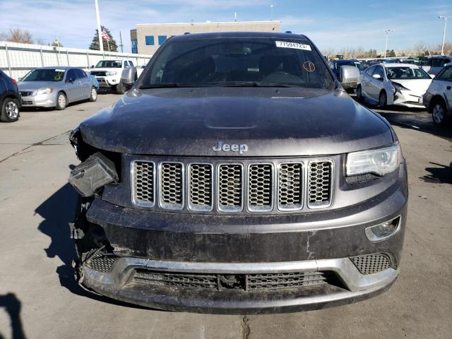 1C4RJFJTXEC439292 - 2014 JEEP GRAND CHER SUMMIT ნაცრისფერი ფოტო 5