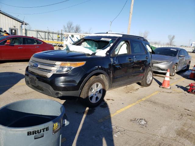 1FMHK8B85CGA89201 - 2012 FORD EXPLORER BLACK photo 1