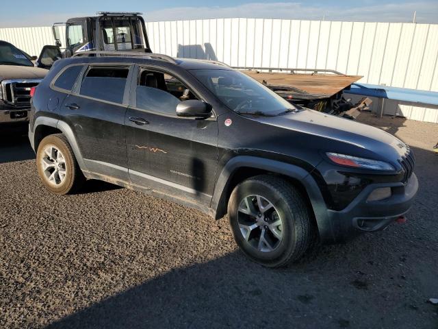 1C4PJMBS5FW509931 - 2015 JEEP CHEROKEE TRAILHAWK BLACK photo 4