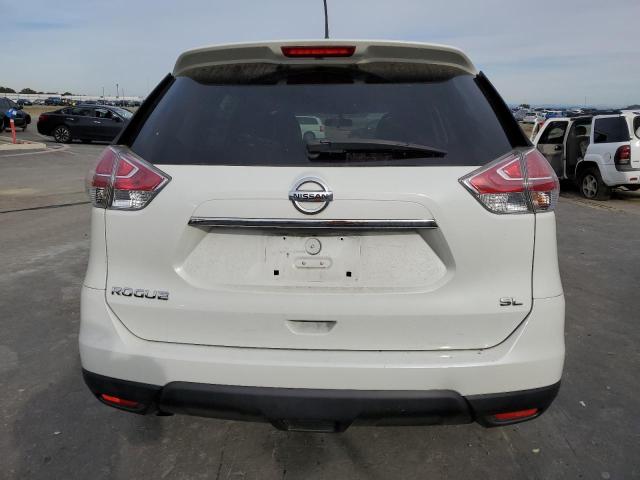 5N1AT2MT2FC885719 - 2015 NISSAN ROGUE S WHITE photo 6