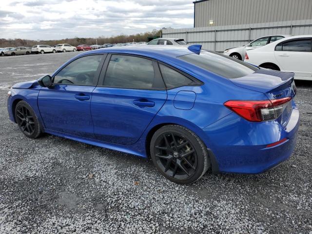 2HGFE2F54NH540126 - 2022 HONDA CIVIC SPORT 蓝色 照片 2