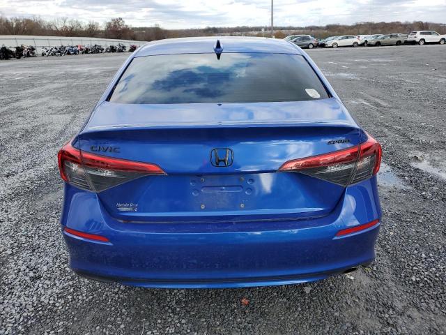 2HGFE2F54NH540126 - 2022 HONDA CIVIC SPORT 蓝色 照片 6