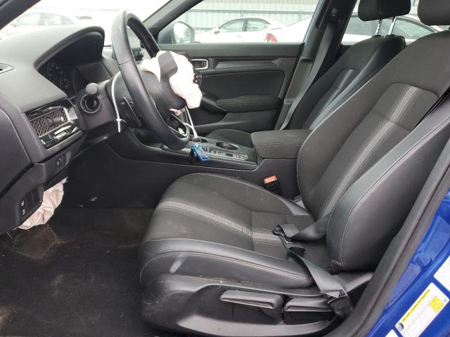 2HGFE2F54NH540126 - 2022 HONDA CIVIC SPORT 蓝色 照片 7