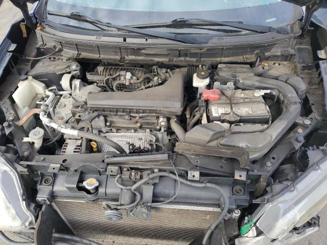 5N1AT2MV9EC795807 - 2014 NISSAN ROGUE S BLUE photo 11