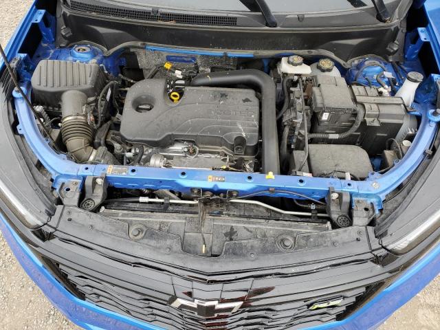 3GNAXWEG5RS111648 - 2024 CHEVROLET EQUINOX RS BLUE photo 12