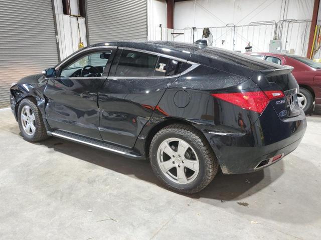 2HNYB1H45AH502648 - 2010 ACURA ZDX TECHNOLOGY BLACK photo 2