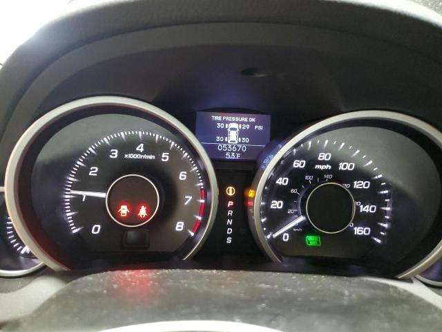 2HNYB1H45AH502648 - 2010 ACURA ZDX TECHNOLOGY BLACK photo 9