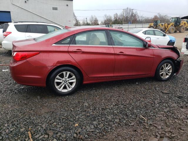 5NPEB4AC0DH769056 - 2013 HYUNDAI SONATA GLS BURGUNDY photo 3