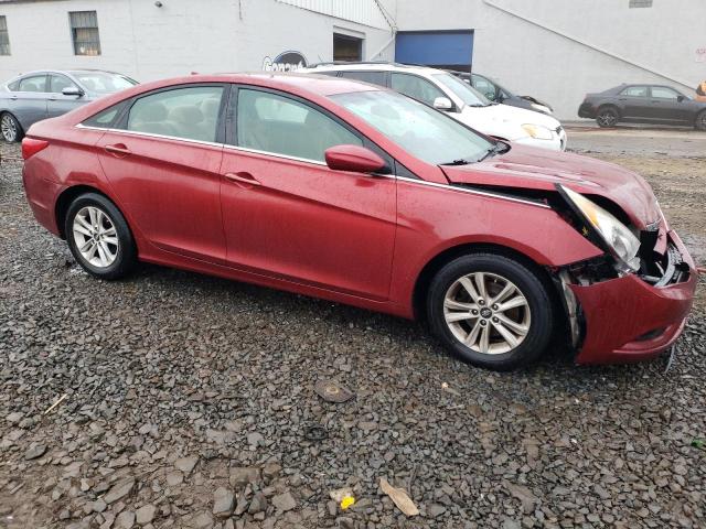 5NPEB4AC0DH769056 - 2013 HYUNDAI SONATA GLS BURGUNDY photo 4