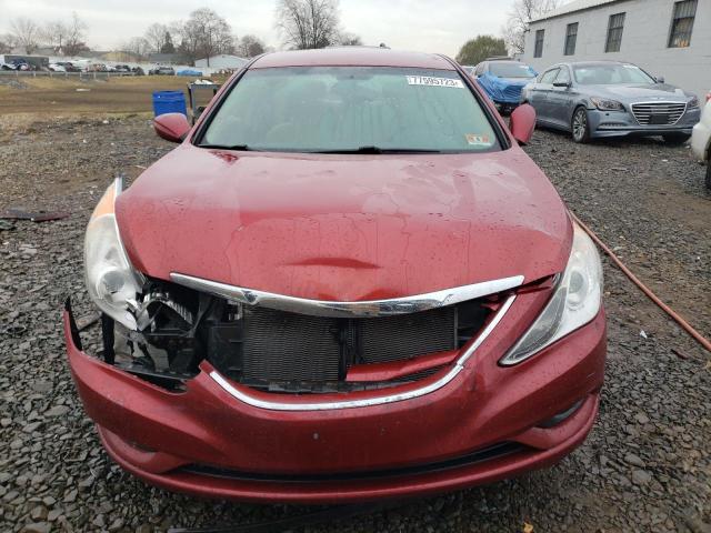 5NPEB4AC0DH769056 - 2013 HYUNDAI SONATA GLS BURGUNDY photo 5