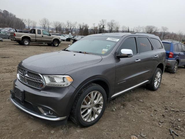 1C4RDJEG7FC850819 - 2015 DODGE DURANGO CITADEL GRAY photo 1