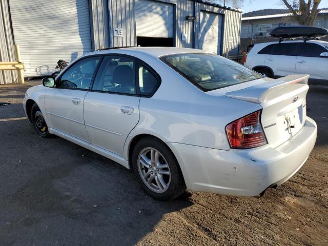 4S3BL626957225553 - 2005 SUBARU LEGACY 2.5I LIMITED WHITE photo 2