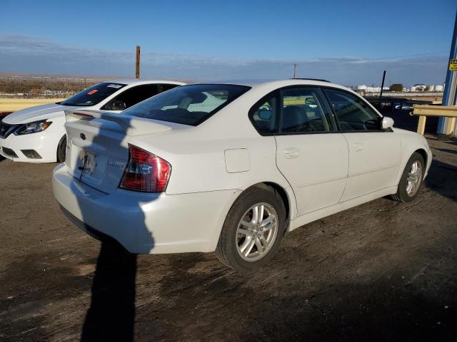 4S3BL626957225553 - 2005 SUBARU LEGACY 2.5I LIMITED WHITE photo 3