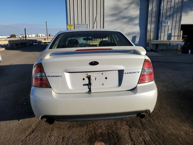 4S3BL626957225553 - 2005 SUBARU LEGACY 2.5I LIMITED WHITE photo 6