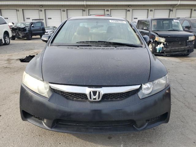 1HGFA16546L132784 - 2006 HONDA CIVIC LX BLUE photo 5