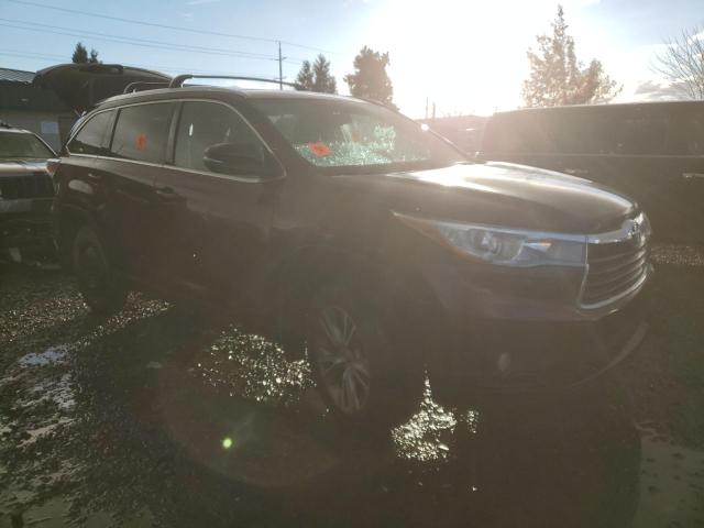 5TDJKRFH1FS155162 - 2015 TOYOTA HIGHLANDER XLE Qırmızı foto 4