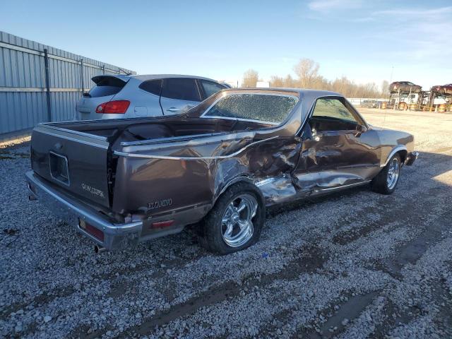 1GCCW80H7ER131414 - 1984 CHEVROLET EL CAMINO TAN photo 3