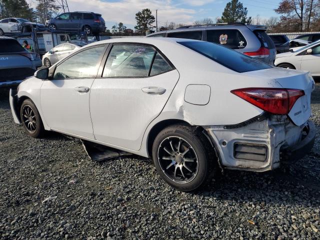 5YFBURHE0HP715783 - 2017 TOYOTA COROLLA L WHITE photo 2