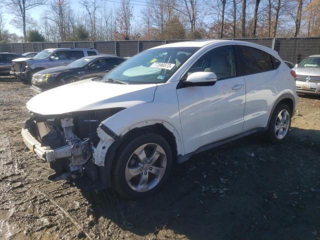 3CZRU6H54GM746712 - 2016 HONDA HR-V EX WHITE photo 1