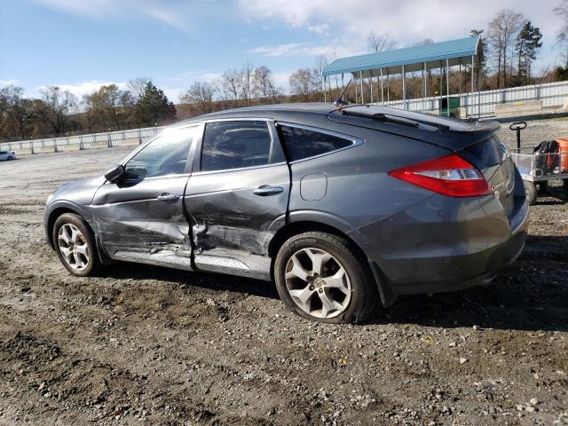 5J6TF1H57CL005999 - 2012 HONDA CROSSTOUR EXL SILVER photo 2