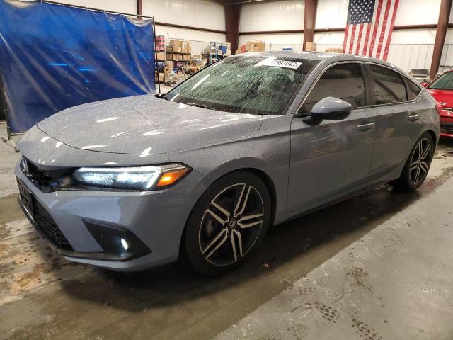 19XFL1H87NE024330 - 2022 HONDA CIVIC SPORT TOURING Сұр фото 1