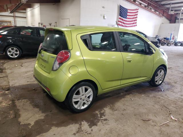 KL8CD6S99EC427787 - 2014 CHEVROLET SPARK 1LT GREEN photo 3