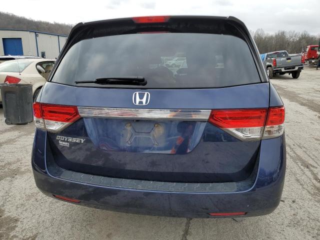 5FNRL5H26HB017089 - 2017 HONDA ODYSSEY LX BLUE photo 6