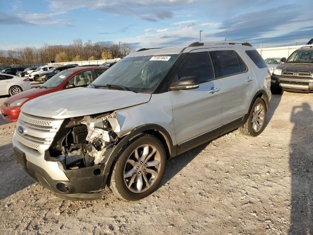 1FM5K7D83FGA25835 - 2015 FORD EXPLORER XLT GRAY photo 1