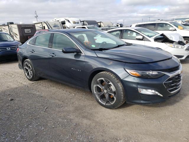 1G1ZD5ST2MF073379 - 2021 CHEVROLET MALIBU LT GRAY photo 4