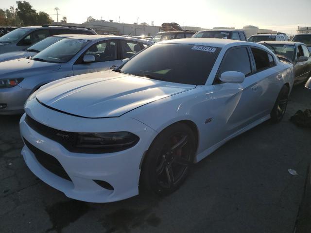 2C3CDXEJ8FH844257 - 2015 DODGE CHARGER SRT 392 WHITE photo 1